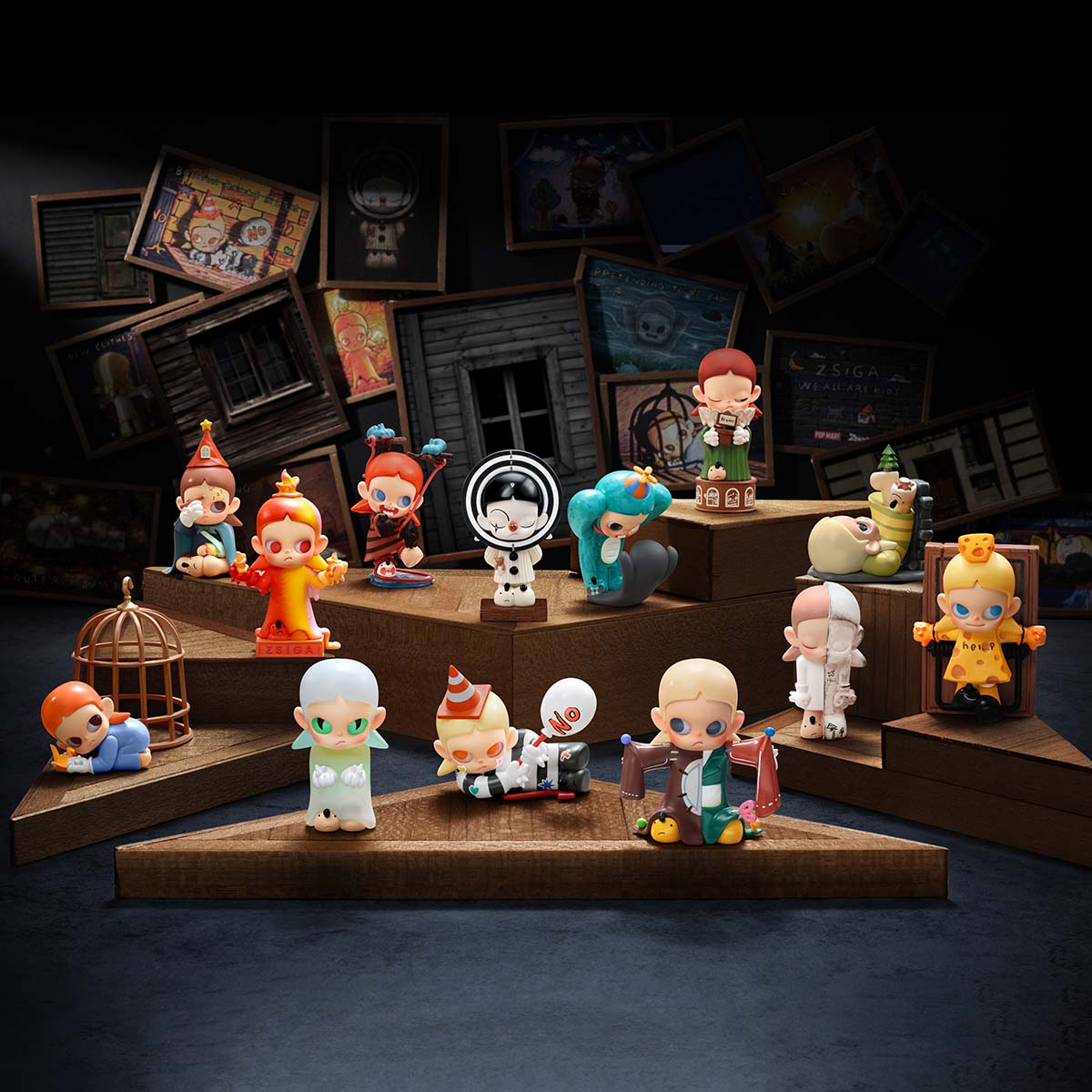 Zsiga We All Are Kids Series Blind Box Figures