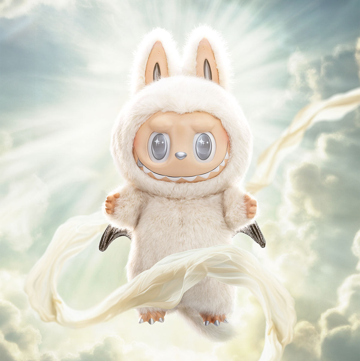 【Sale】THE MONSTERS[Labubu] - ANGEL IN CLOUDS Vinyl Face Doll