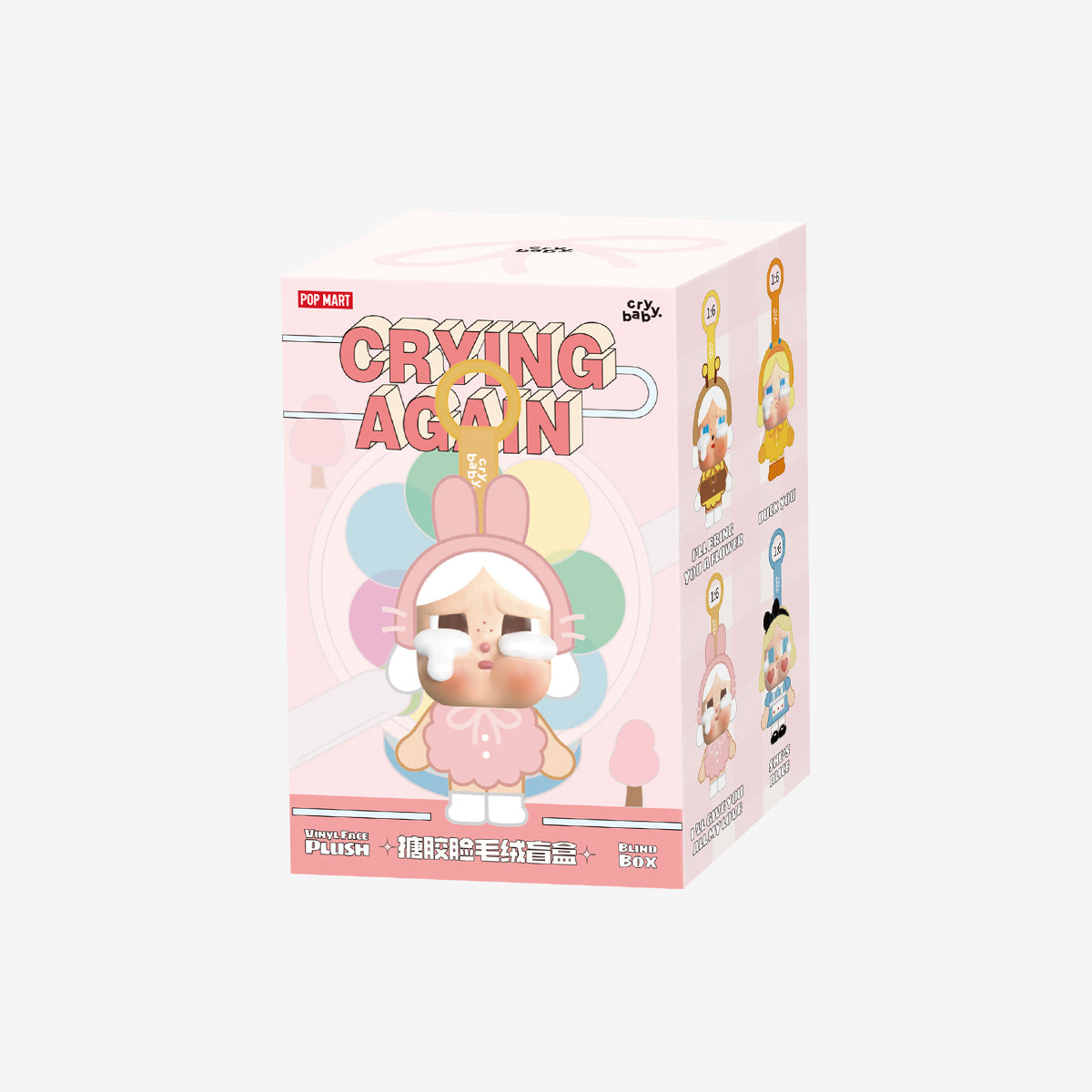 【Sale】CRYBABY Crying Again Series-Vinyl Face Plush Blind Box