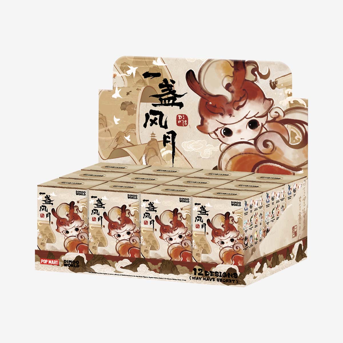 【Sale】DIMOO Stories in the Cup Series Blind Box Figures