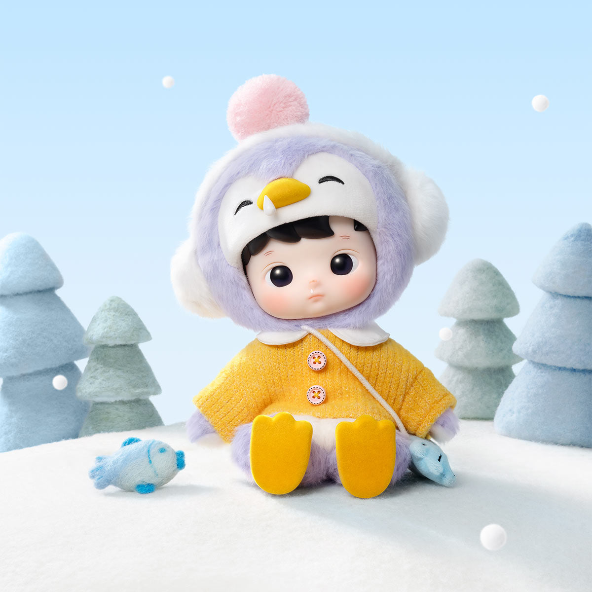 【Sale】HACIPUPU Penguin 1/8 Action BJD Figure