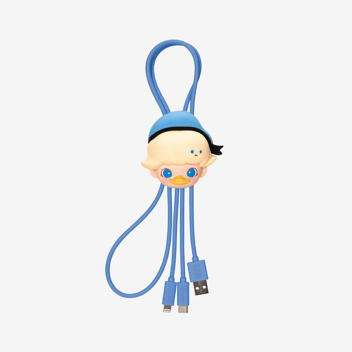 【Sale】DIMOO WORLD Series-2 in 1 Cable Blind Box-Phone Case-Airpods Pro
