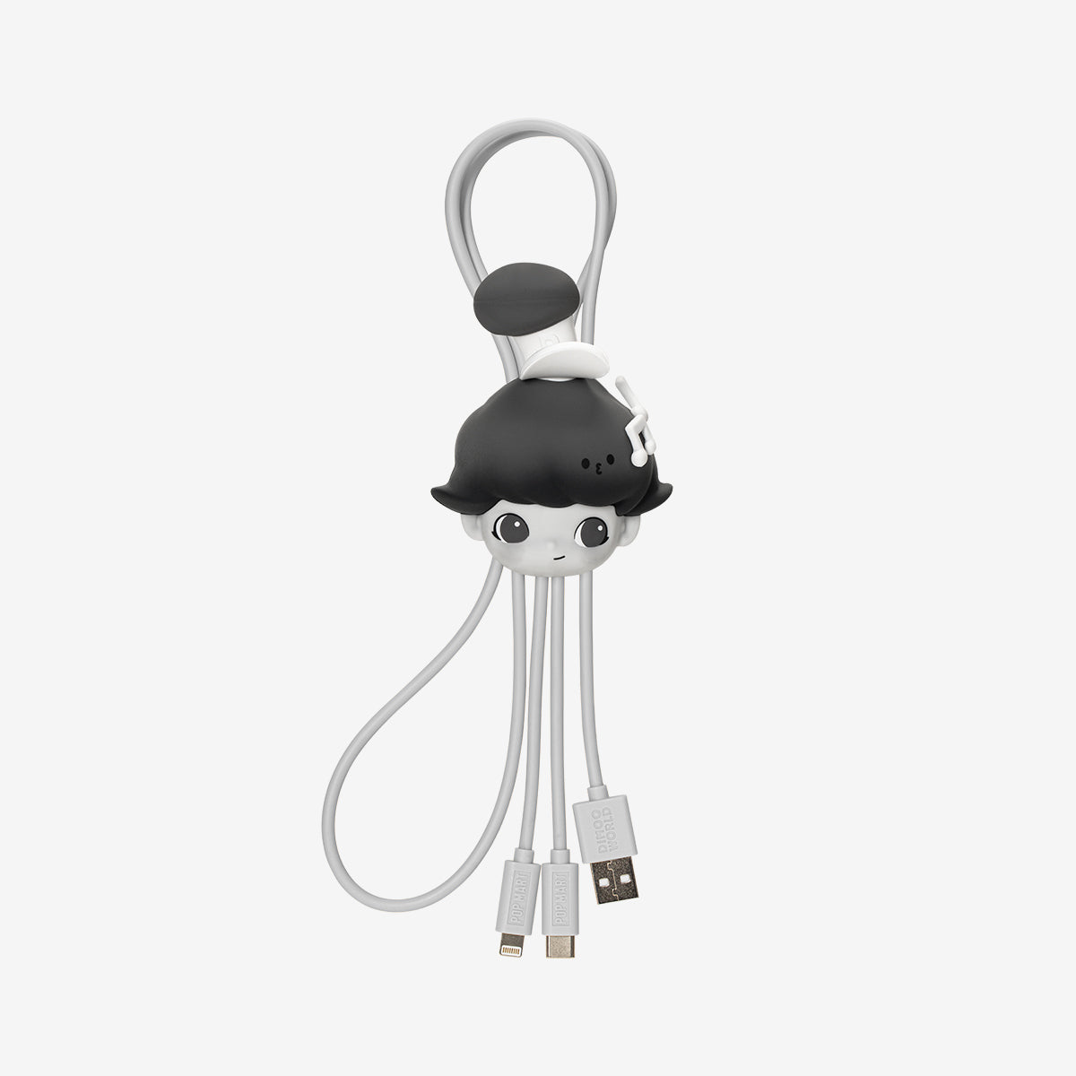 【Sale】DIMOO WORLD Series-2 in 1 Cable Blind Box-Phone Case-Airpods Pro