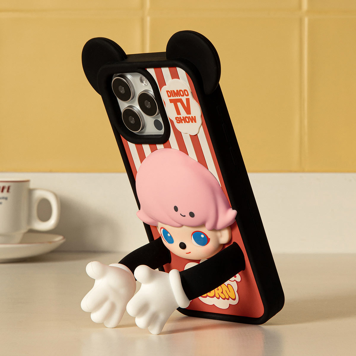【Sale】DIMOO WORLD Series-2 in 1 Cable Blind Box-Phone Case-Airpods Pro