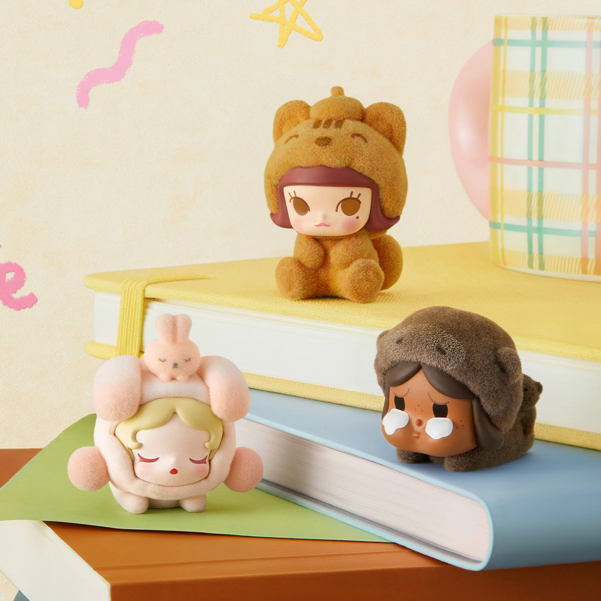 難あり】teddyリボンケープ (アイボリー)