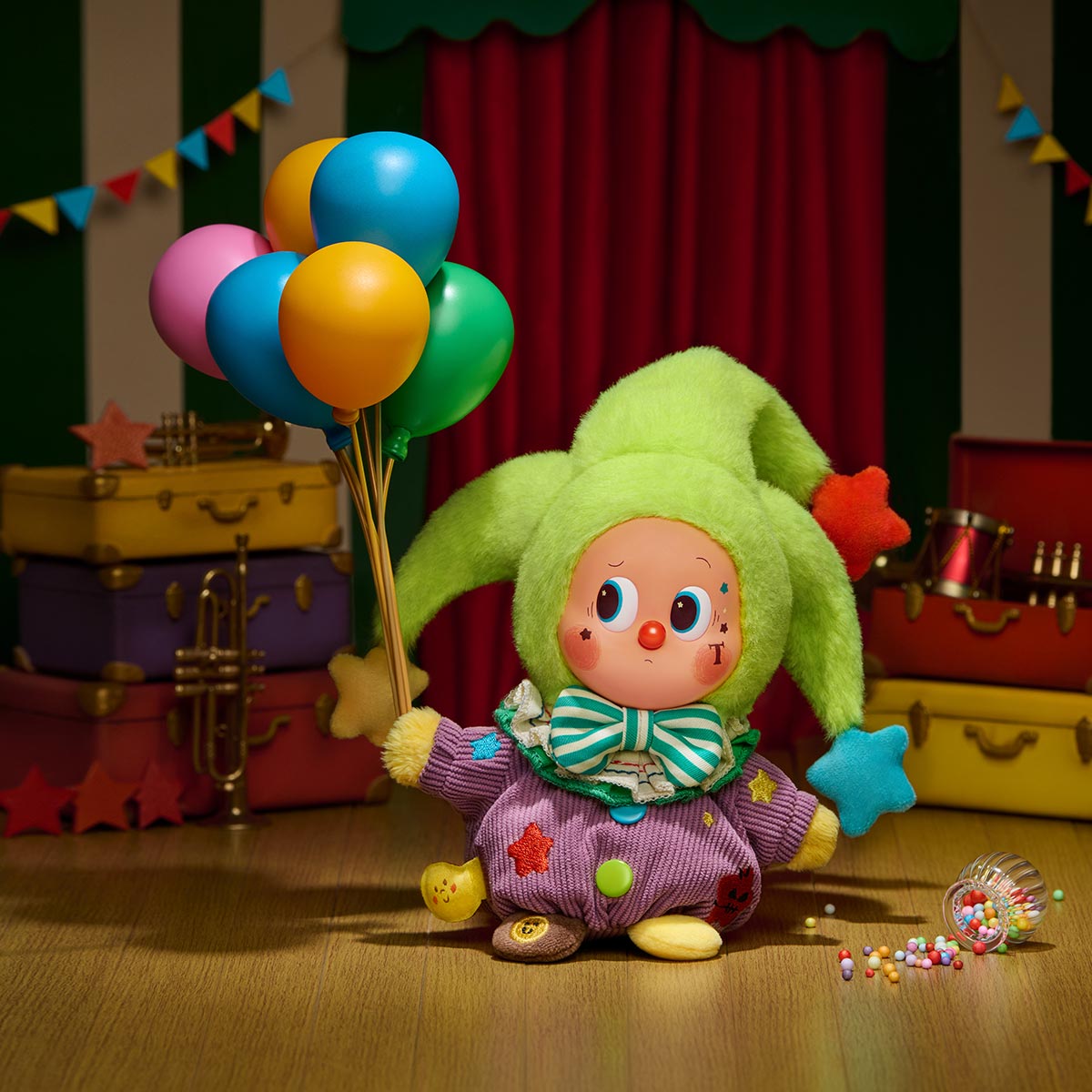 【Sale】WHY SO SERIOUS Series-Vinyl Plush Pendant Blind Box