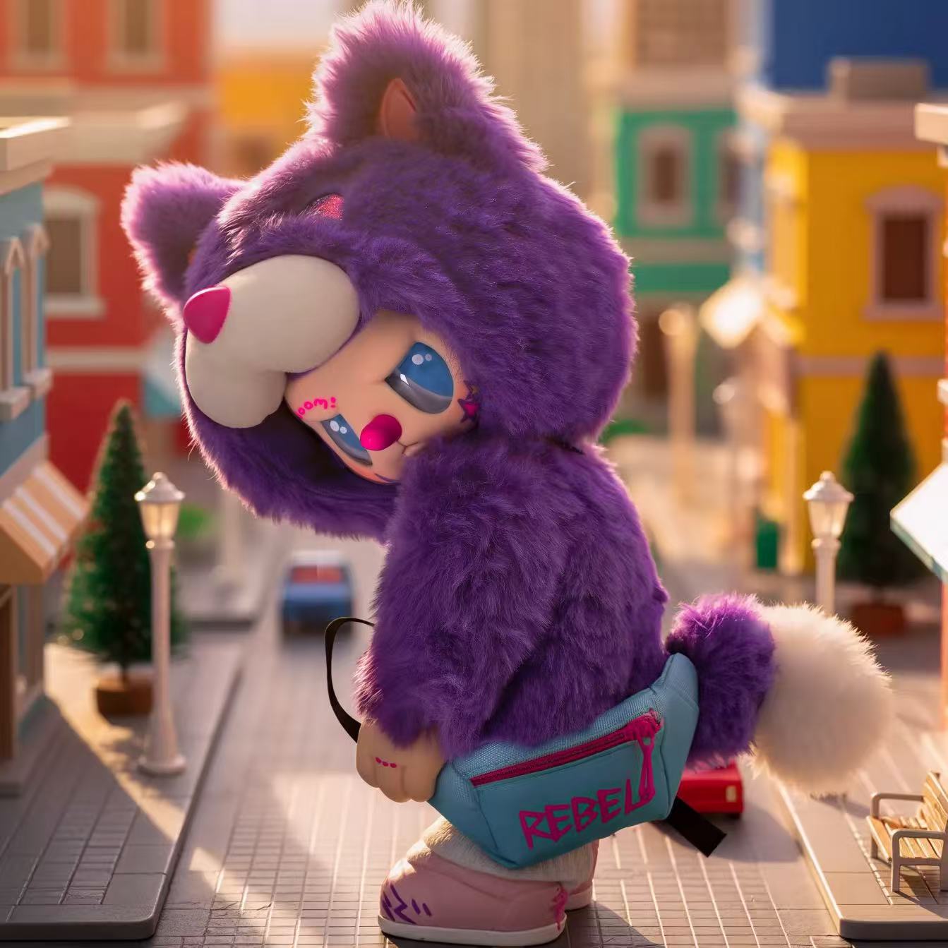 REBEL BEAR Find a Bag Series Vinyl Plush Blind Box【ChaoSweet】