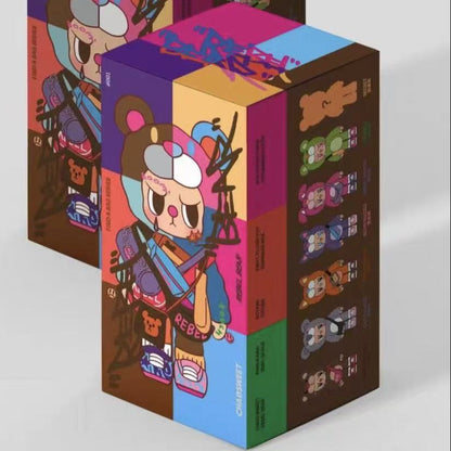 REBEL BEAR Find a Bag Series Vinyl Plush Blind Box【ChaoSweet】