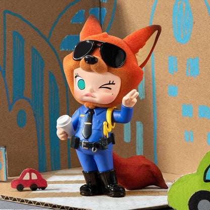 MOLLY × Zootopia Co-branded Series Blind Box Figures