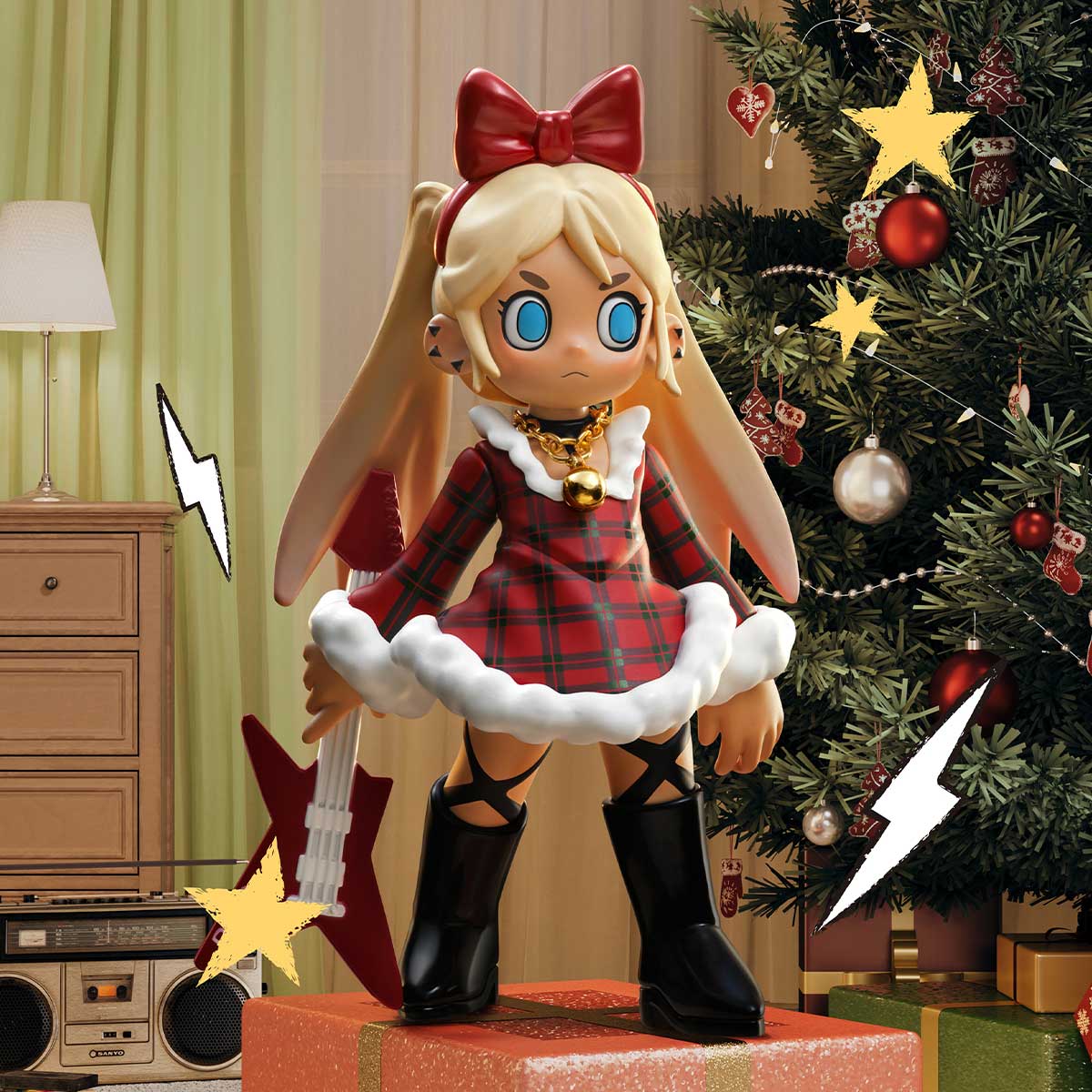 Lil Peach Riot Holiday Mixtape Series Blind Box Figures