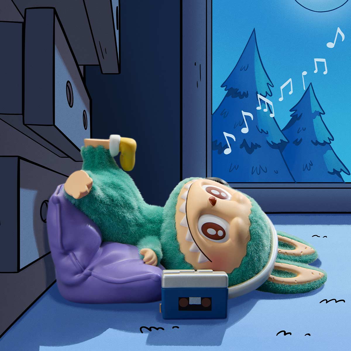 THE MONSTERS 1:00 A.M. Series Blind Box Figures