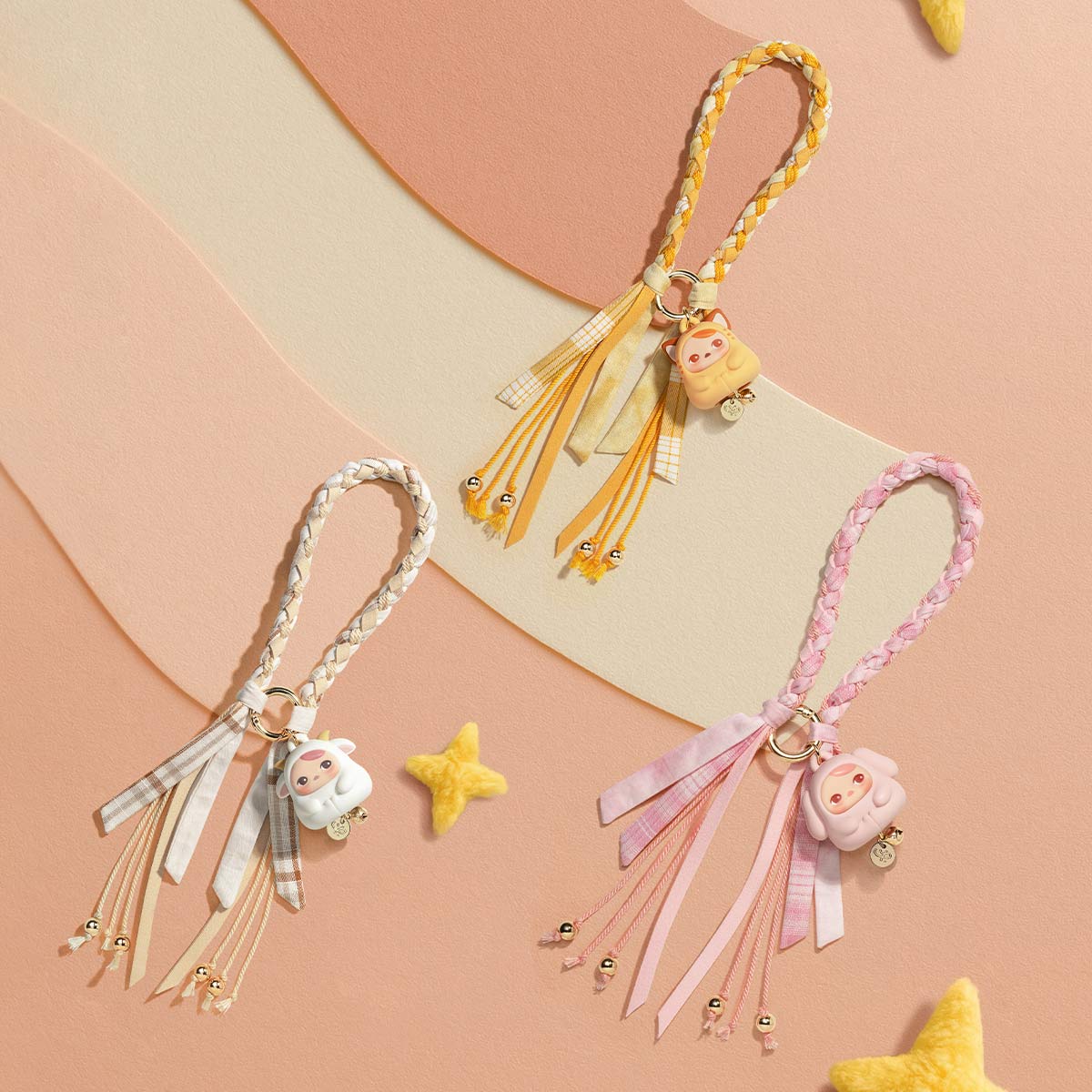Pucky Tap Tap Babies Series Plush Pendant Blind Box