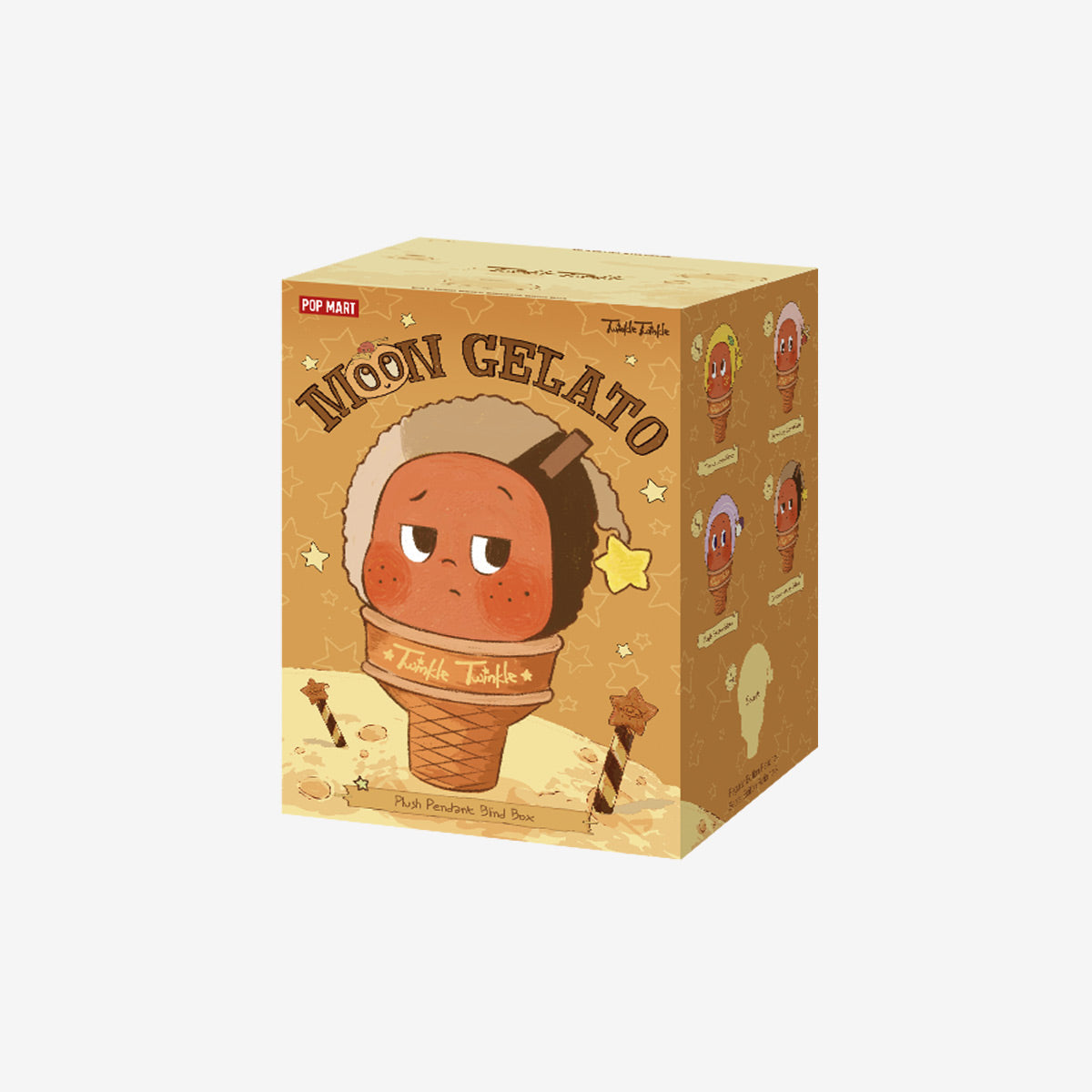 Twinkle Twinkle MOON GELATO Series-Ice Cream Plush Pendant Blind Box