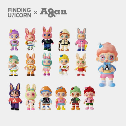 【New F.UN&TB】Agan Touchable City Series Blind Box