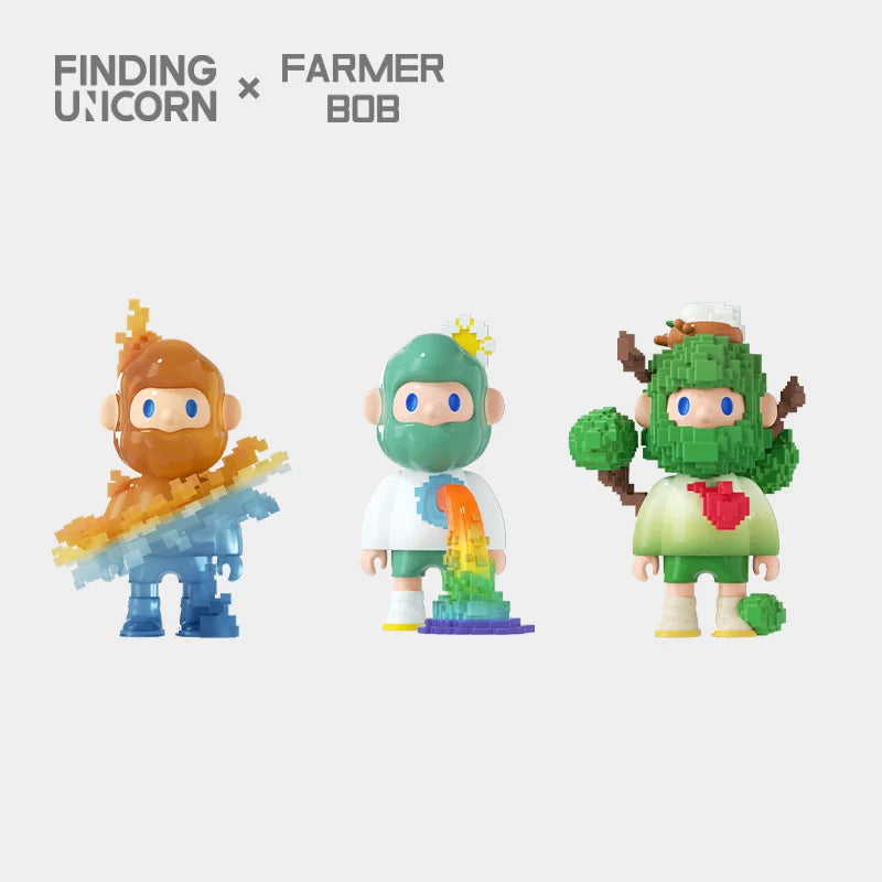 【New F.UN&TB】 FARMER BOB Next Generation·Pixel Universe Series Blind Box