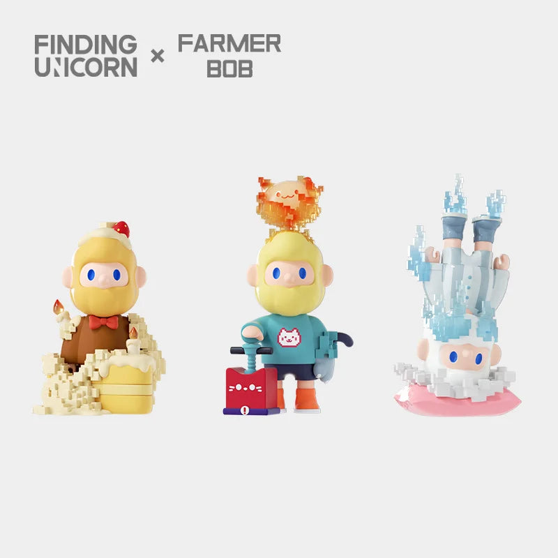 【New F.UN&TB】 FARMER BOB Next Generation·Pixel Universe Series Blind Box