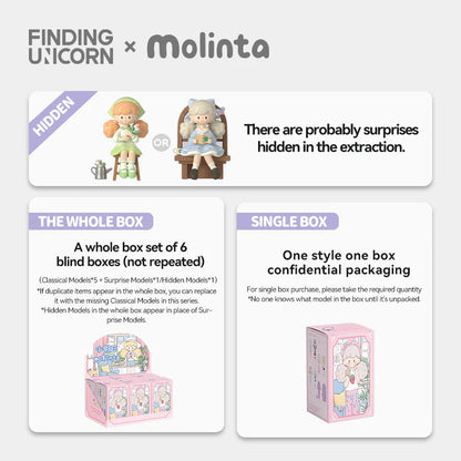 【New F.UN&TB】Molinta Minor Holiday Series Blind Box