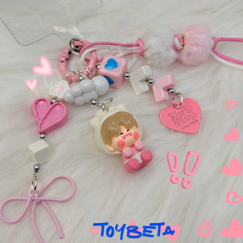 【Sale】Toybetaglobalmini DIY Phone Chain Items
