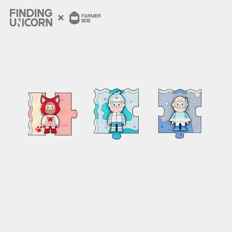 【New F.UN - BADGE】Farmer Bob Encounter In The Wild Series Badge Blind Box