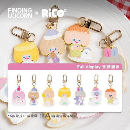 【F.UN】RiCO Bottle Opener Keychain Blind Box Happy Home Party Series