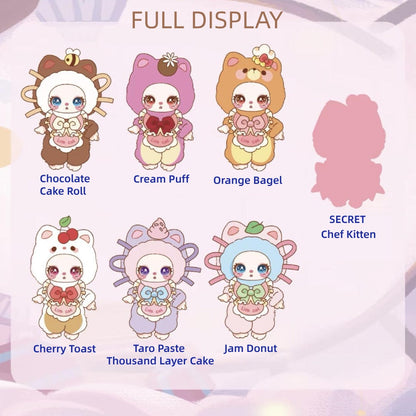 Liila's Chef Kitten Series-V4 Plush Blind Box