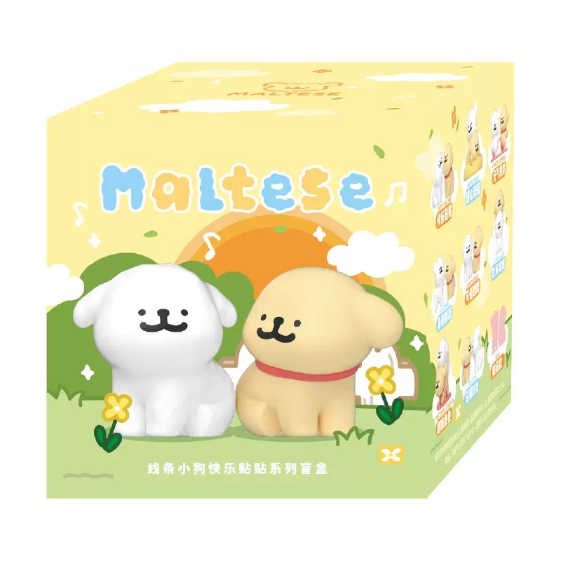 Maltese Happy Snuggling Series Blind Box