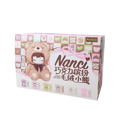 【Sale】Nanci Colorful Chocolate Cutie Bear Plush Blind Box