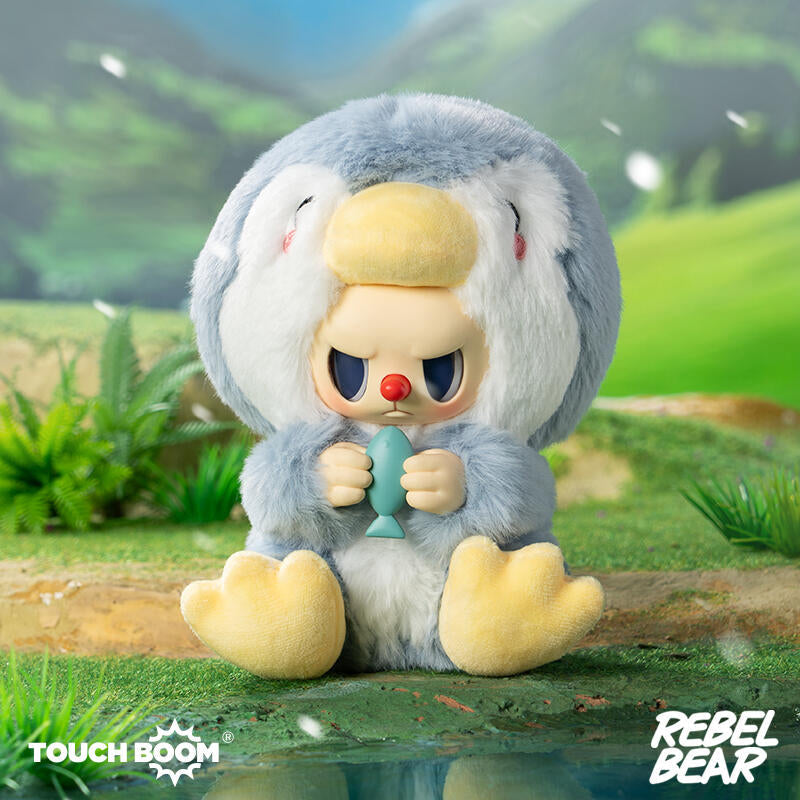 REBEL Bear Animal Series Vinyl Plush Blind Box【ChaoSweet】