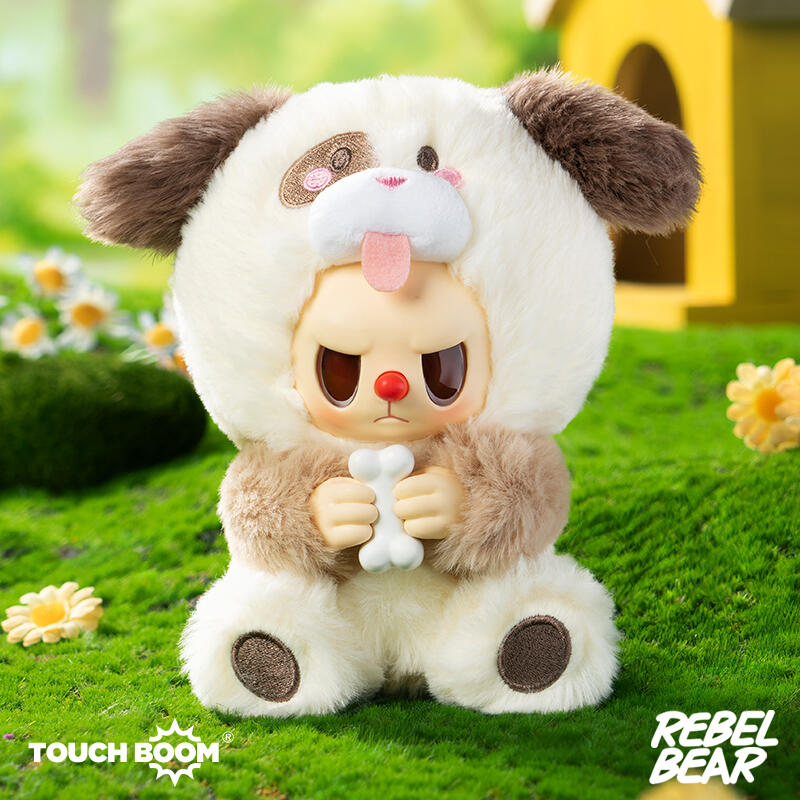 REBEL Bear Animal Series Vinyl Plush Blind Box【ChaoSweet】