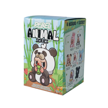 REBEL Bear Animal Series Vinyl Plush Blind Box【ChaoSweet】
