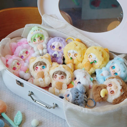 Yooki V10 Generation Mini Pendant Plush Blind Box-Hug Gourmet Restaurant