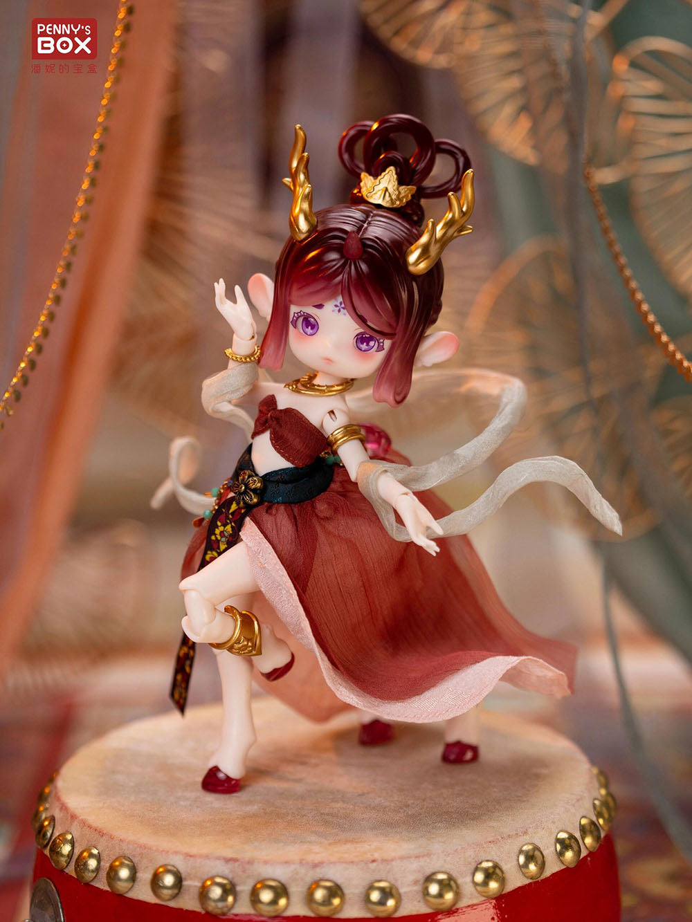 Antu China Dunhuang Nine Colored Deer Series BJD Blind Box