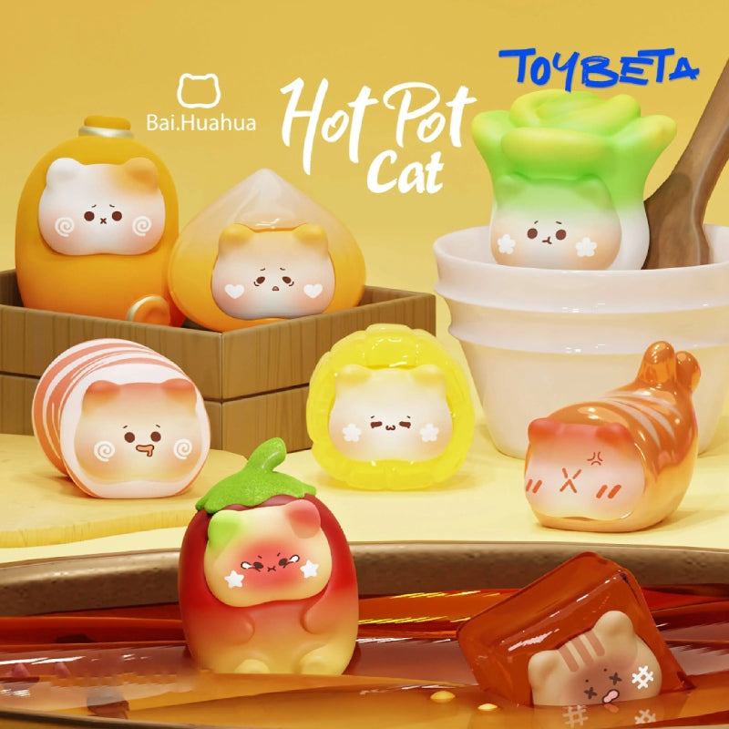 Bai Hua Hua Hot Pot Cat Series Beans Blind Bag