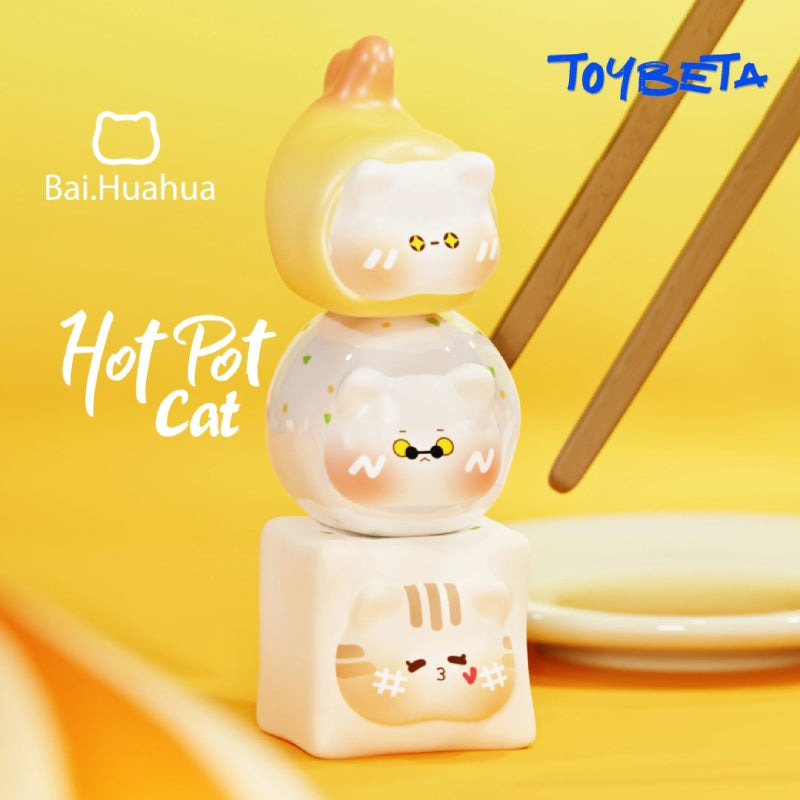 Bai Hua Hua Hot Pot Cat Series Beans Blind Bag