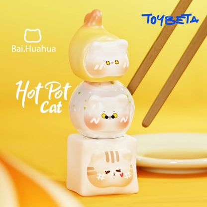 Bai Hua Hua Hot Pot Cat Series Beans Blind Bag