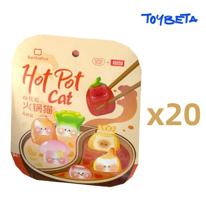Bai Hua Hua Hot Pot Cat Series Beans Blind Bag