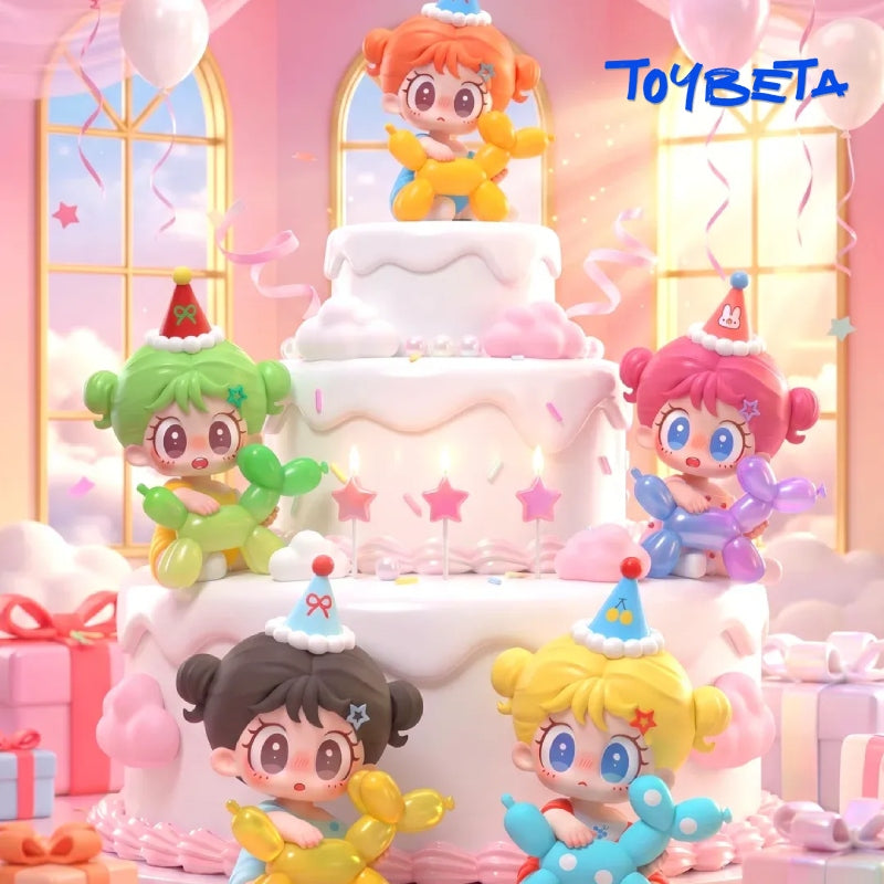 Milay Rainbow Puppy Party Series Mini Figures Blind Box