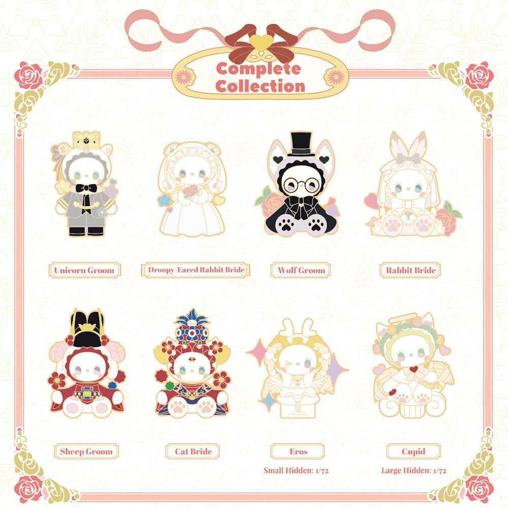 【Sale】EMMA Wedding Series Badge Blind Box