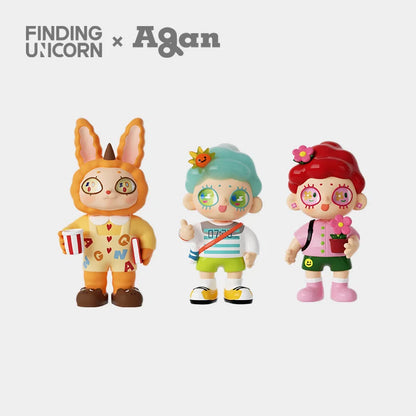 【New F.UN&TB】Agan Touchable City Series Blind Box