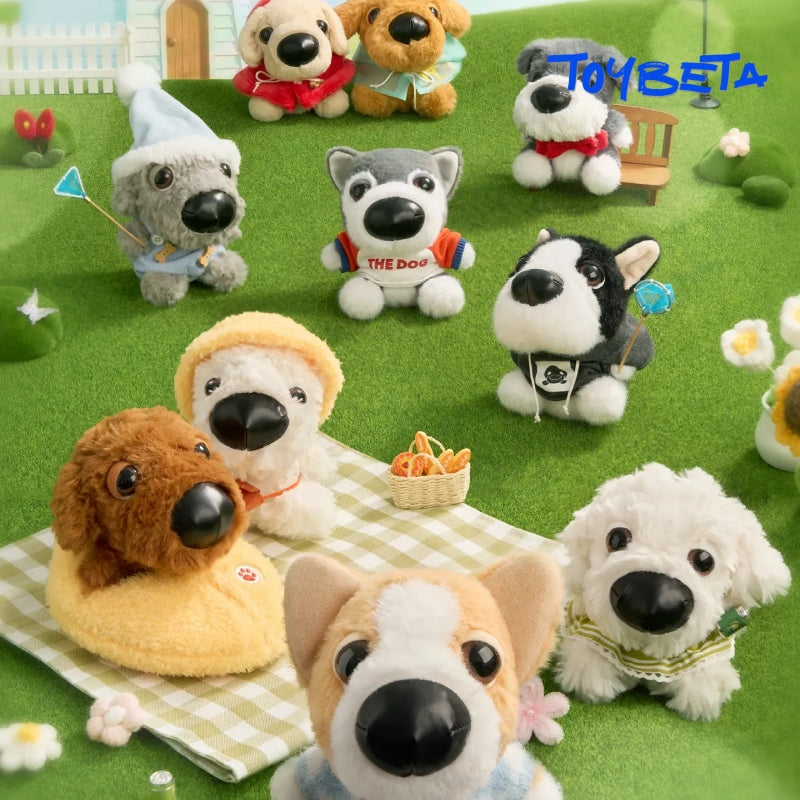 DOGGY OOTD Dog Fashion Show Series Plush Keychain Blind Box