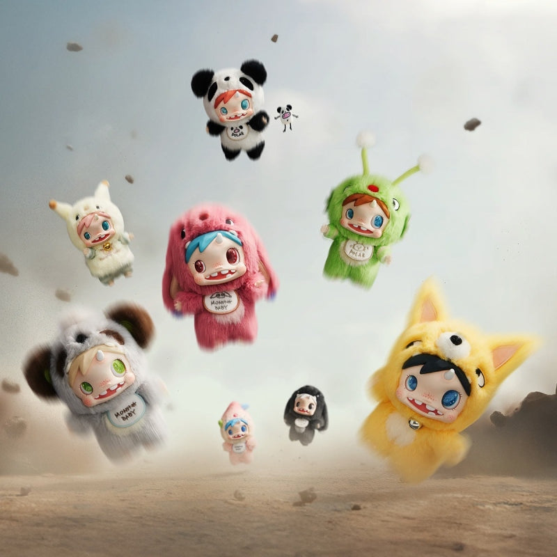 POLAR-Monster Baby Collection Series Plush Pendant Ver.1 Blind Box