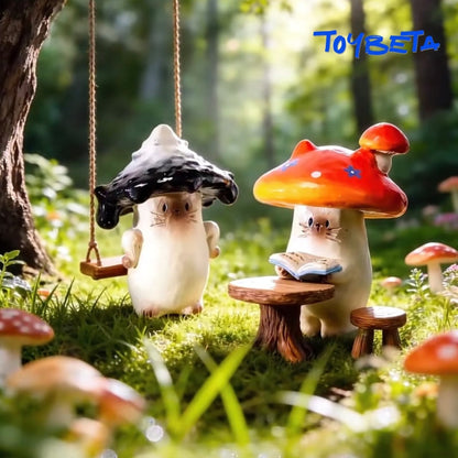 MaoMao-PAI Fantasy Mushroom Series Blind Box Mini Figures（3 PC）