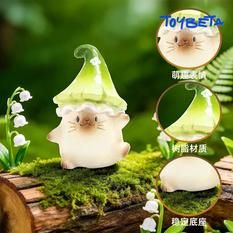 MaoMao-PAI Fantasy Mushroom Series Blind Box Mini Figures（3 PC）