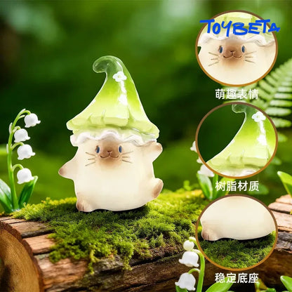 MaoMao-PAI Fantasy Mushroom Series Blind Box Mini Figures（3 PC）