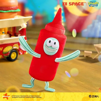 X11 SPACE-Super Tasty! Welcome To The Bikini Bottom Series Plush Blind Box