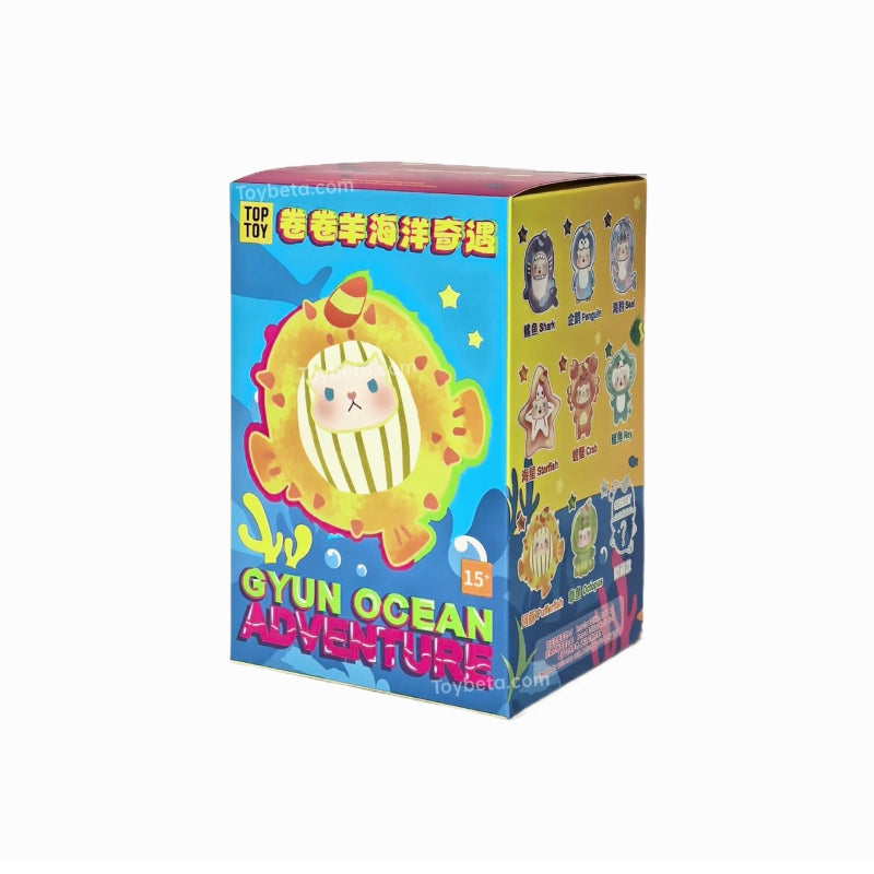 Gyun-V3 Ocean Adventure Series Vinyl Plush Blind Box【TOP TOY】