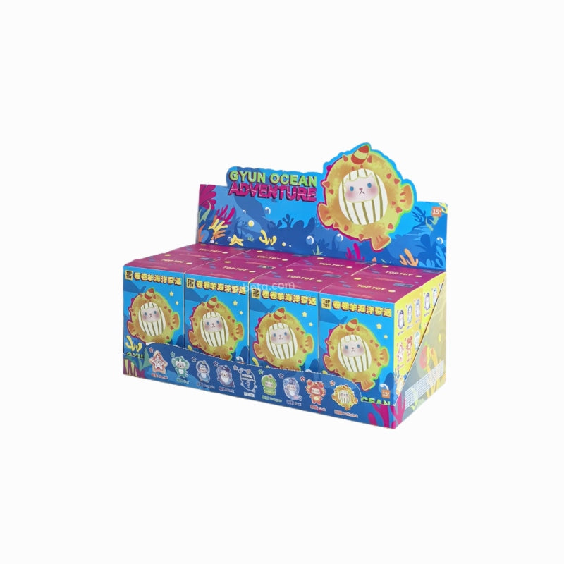 Gyun-V3 Ocean Adventure Series Vinyl Plush Blind Box【TOP TOY】