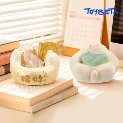 MaoMao-PAI Lucky Cat Energy Series Blind Box Mini Figures [Material: Resin]