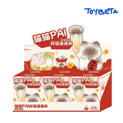 MaoMao-PAI Lucky Cat Energy Series Blind Box Mini Figures [Material: Resin]