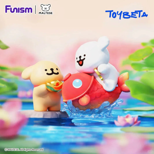 Maltese Lucky Paws Series Blind Box Figures